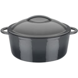 Marmite fonte massive - GSW - GREY SHADOW - 24 cm - Ronde - Induction - Gris