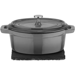 Mini Cocotte - GSW - 718301 - Fonte dacier massive - Induction - Gris anthracite