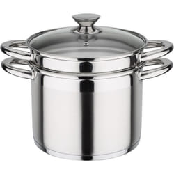 GSW Treviso - Cuit-pâtes en acier inoxydable - 7 L - Tous feux dont induction