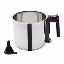 Présentation du Bain-marie GSW Le bain-marie GSW de 16 cm et 1,5 L est conçu pour offrir une cuisson douce et homogène, idéal ...