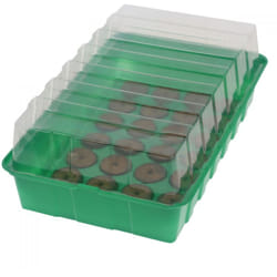 Mini serre non chauffante avec 28 pastilles de coco