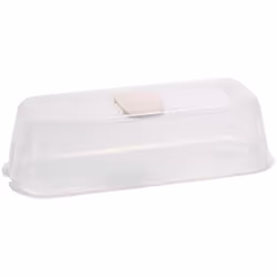 Aspect Coloris Transparent et crème Matériau principal PVC rigide Dimensions Hauteur (en cm) 12 Longueur (en cm) 28 Profondeu ...