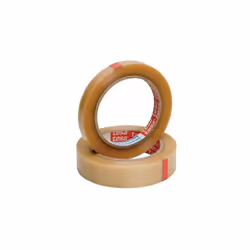 Matériau du support = PVC Largeur = 19mm Longueur = 66m Epaisseur = 0.07mm Couleur = Transparent Type de distributeur = Dessu ...