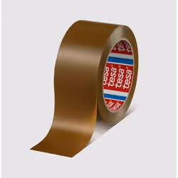 TESA Packband 04124-00093 66mx25mm PVC chamois, Marron, Carton, PVC, 66 m, 2,5 cm, 65 µm