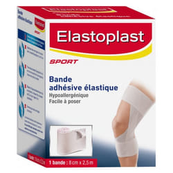 Elastoplast Bande Adhésive Elastique 8 cm x 2.5 m