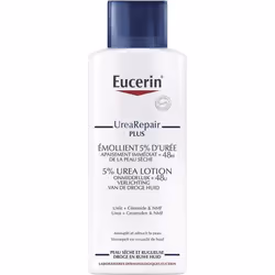 Eucerin UreaRepair PLUS Emollient 5% d’Urée Parfumé 250 ml, Lotion, Unisexe, Hydratant, Peau sèche, 320 ml, Tube