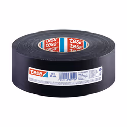 TESA 57230, Noir, Attacher, Étiquetage, Réparer, Renforcer, Métal, Nylon, PVC, Polycarbonate, Polypropylène, Bois, 50 m, 19 m ...
