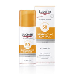 Fluide Solaire - Eucerin - Photoaging Control - SPF50 - 50ml - Hypoallergénique