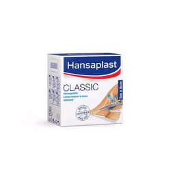 Hansaplast 48689-00001, 500 x 6 cm, 1 pièce(s), Rectangulaire, Beige, CE