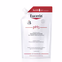 Eucerin pH5 Washlotion, Gel douche, 400 ml, Adultes, Femmes, Corps, Tous types de peau