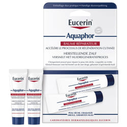Eucerin Aquaphor Baume Réparateur Cutané Lot de 2 x 10 ml