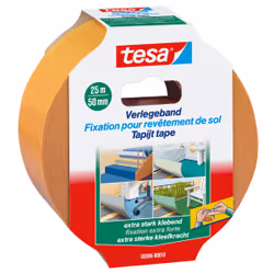 TESA Ruban de pose pour moquettes adhésivité extra forte