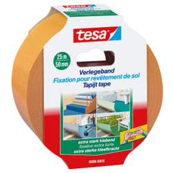 TESA Ruban de pose pour moquettes adhésivité extra forte