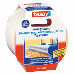 TESA 55729, Blanc, Attacher, PVC, 5 m, 50 mm