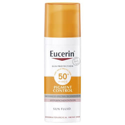 Fluide Solaire - Eucerin - SPF50+ - 50ml - Protection UVA/UVB - Anti-taches brunes