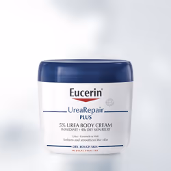 Eucerin UreaRepair PLUS 5% Urea, Crème, Femmes, Hydratant, Peau sèche, 450 ml, Vase
