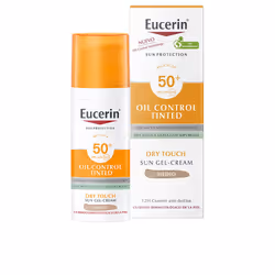 Huile Protection Solaire toucher sec gel-crème couleur SPF50+ #medium