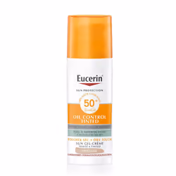 Eucerin Sun Protection Oil Control Gel Crème Teinté Médium SPF 50 + 50 ML