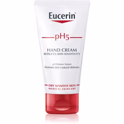 La crème Eucerin pH5 hydrate parfaitement la peau de vos mains et lui apporte les éléments nutritifs dont elle a besoin.