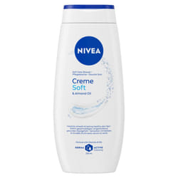 NIVEA Douche Crème Soft - Gel Douche Crémeux Nourrissant, Parfum Enveloppant pour la Douche - 250 ml