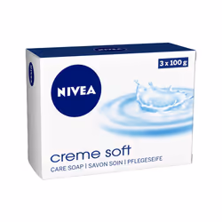 NIVEA Crème Soft Pain De Savon 3 x 100 g