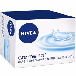 NIVEA Crème Soft Pain De Savon 3 x 100 g