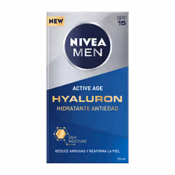 NIVEA Men Active Age Hyaluron crème hydratante pour le visage Hommes 50 ml