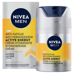 NIVEA MEN Soin Visage - Crème Énergisante Active Energy 50ml pour Homme - Hydratation Immédiate 24H