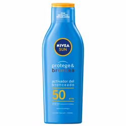 NIVEA 4005808435340, Lotion d’écran solaire, Corps, Bouteille, Protection, Tous types de peau, 200 ml