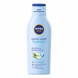 NIVEA LAIT APRES-SOLEIL HYDRATANT ALOE VERA BIO 400 ml, Corps, 400 ml, Lait, Hydratant, Tous types de peau, Unisexe