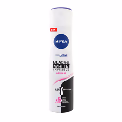 NIVEA Déodorant Anti-Transpirant Femme Spray Black&white Original, Femmes, Anti-transpirant, Déodorant spray, Spray, 200 ...