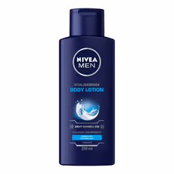 NIVEA Vitalizing Body Lotion, Lotion, Hommes, Rafraîchissant, Universel, 250 ml, 24 h