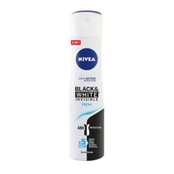 NIVEA Black & White Invisible Fresh Hommes Déodorant spray 200ml