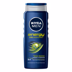 NIVEA 4005900047700, Gel douche, 500 ml, Adultes, Hommes, Corps et cheveux, Tous types de peau