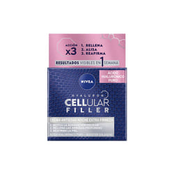 NIVEA Soin De Nuit Anti-Age + Rides Comblées Hyaluron Cellular
