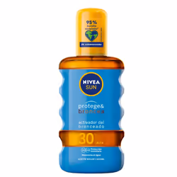 NIVEA 4005900131256, Huile de protection solaire, Corps, Spray, Protection, Tous types de peau, 200 ml