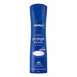 NIVEA Déodorant Anti-Transpirant Femme Spray Protect & Care, Femmes, Anti-transpirant, Déodorant spray, Spray, 200 ml, 48 ...