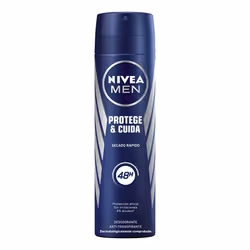 NIVEA Men Protect & Care, Hommes, Anti-transpirant, Déodorant spray, Spray, 200 ml, 48 h