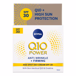 NIVEA Q10 POWER, Crème de jour, Femmes, Peau mature, Visage, Anti-âge, Raffermissant, Hydratant, 50 ml