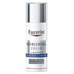 Eucerin Hyaluron-Filler + 3x Effect Extra Riche Soin de Nuit 50 ml
