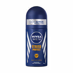 NIVEA Men Stress Protect, Hommes, Anti-transpirant, Déodorant roll-on, Bouteille, 50 ml, 48 h