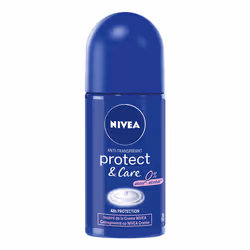 NIVEA PROTECT & CARE ROLL-ON, Femmes, Anti-transpirant, Déodorant roll-on, Bouteille, 50 ml, 1 pièce(s)