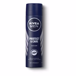 NIVEA PROTECT & CARE, Hommes, Anti-transpirant, Déodorant spray, Spray, 150 ml, 48 h