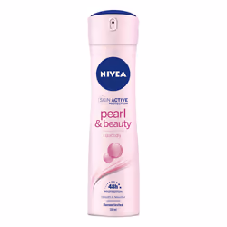 NIVEA Pearl & Beauty Spray, Femmes, Anti-transpirant, Déodorant spray, Spray, 150 ml, 48 h