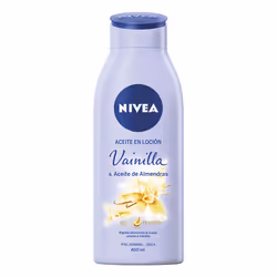 NIVEA Vainilla & Almond Oil, Lotion, Femmes, Hydratant, Nourrissant, Lissage, Adoucissant, Peau sèche, 400 ml, Amande