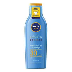 NIVEA Sun Protect & Bronze SPF 30 Lait de protection solaire Corps Adultes