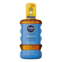 NIVEA Sun Protect & Bronze SPF20 200 ml Huile de protection solaire Corps 20 Adultes