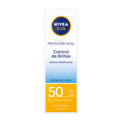NIVEA UV Face Shine Control Spf 50 Crème d’écran solaire Visage Adultes