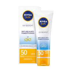 NIVEA UV Face Anti-Age Sun Cream SPF 50 Crème d’écran solaire Visage Adultes