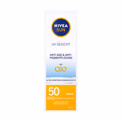 NIVEA UV Face Anti-Age Sun Cream SPF 50 Crème d’écran solaire Visage Adultes
